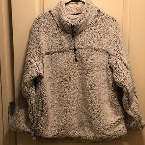 Cozy half-zip sweater